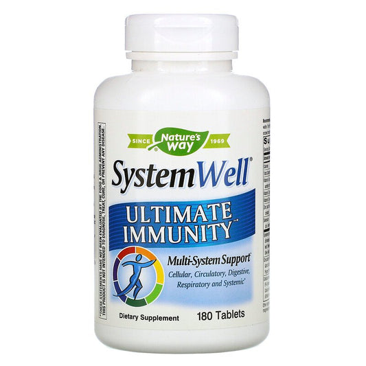 SystemWell Ultimate Immunity 180 Tablets by Nature's Way