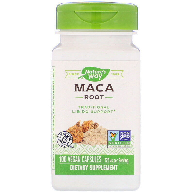 Maca Root 525 mg 100 Vegetarian Capsules by Nature's Way