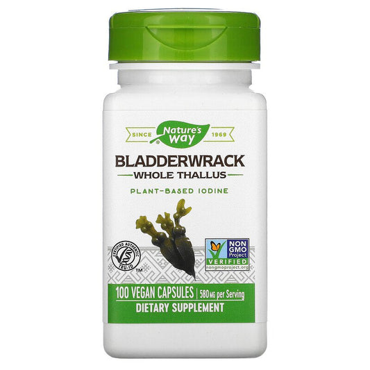 Bladderwrack 580 mg 100 Vegetarian Capsules by Nature's Way