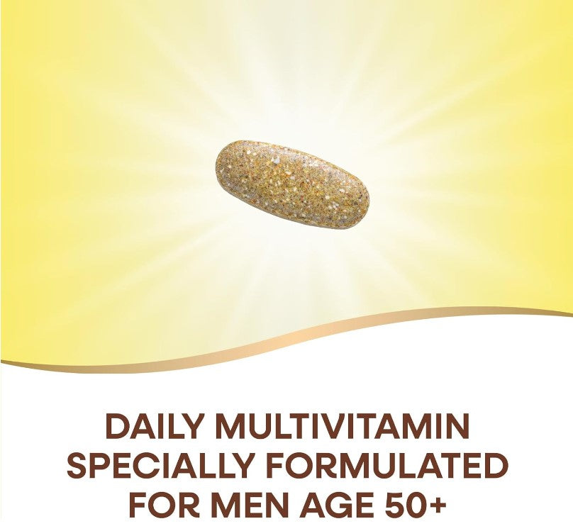 Alive! Once Daily Men's 50+ Ultra Potency Multi-Vitamin 60 Tablets