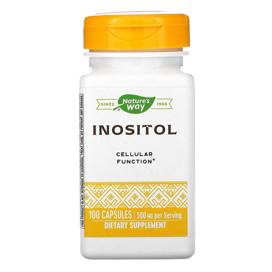 Inositol 500 mg 100 Capsules by Nature's Way