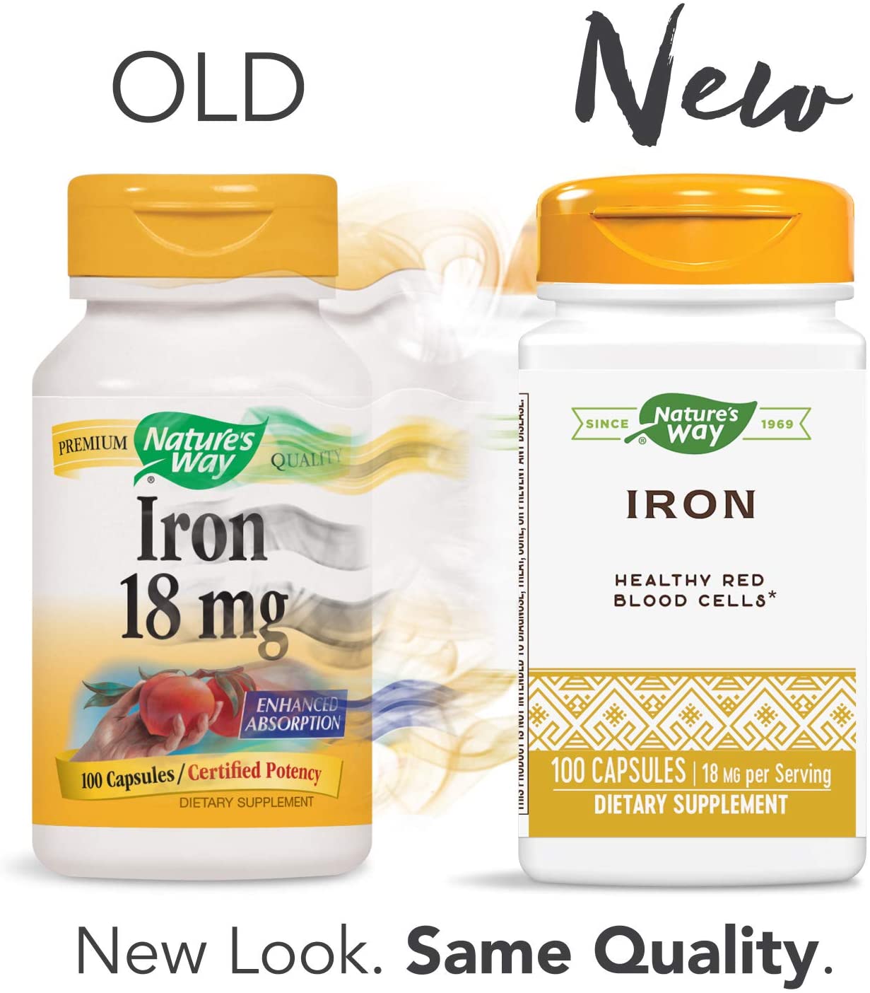 Iron 18 mg 100 Capsules by Nature's Way