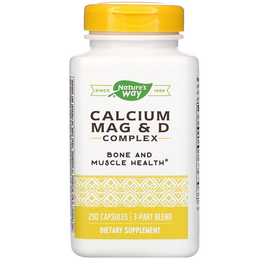 Calcium Mag & D Complex 250 Capsules by Nature's Way