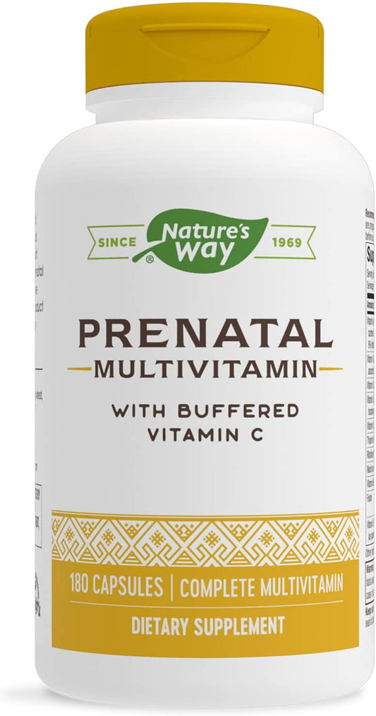 Prenatal Multi-Vitamin & Multi-Mineral 180 Capsules by Nature's Way