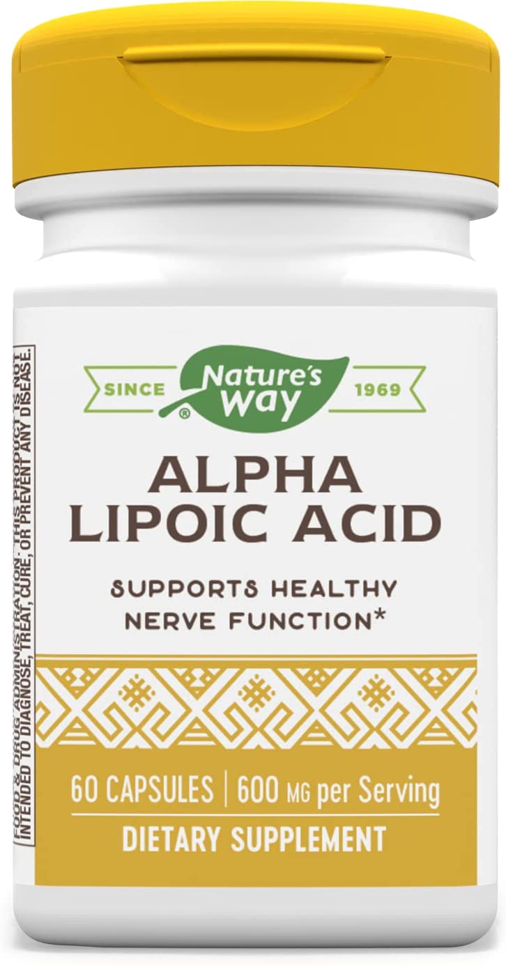 Alpha Lipoic Acid with Rosemary 60 Capsules by Nature's Way