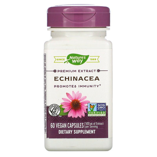 Echinacea Standardized 60 Veg Capsules by Nature's Way