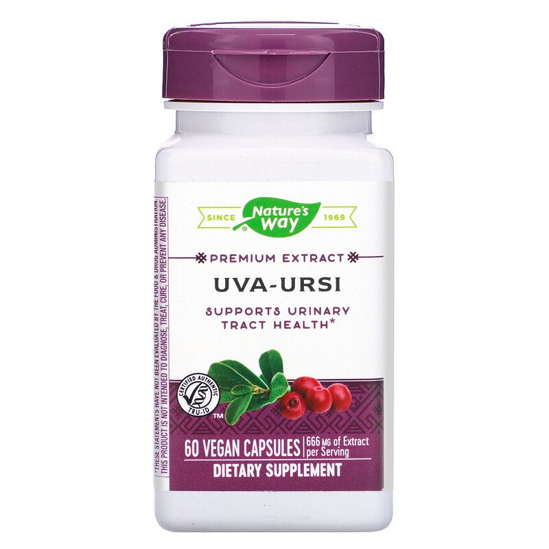 Uva Ursi Standardized 60 Veg Capsules by Nature's Way