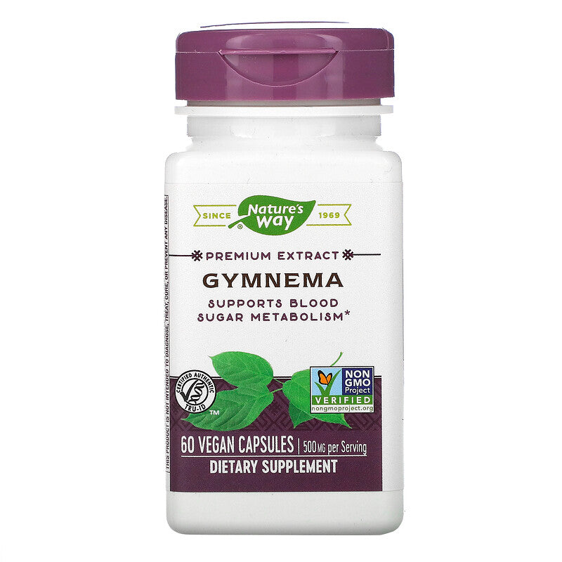 Gymnema Standardized 60 Veg Capsules by Nature's Way