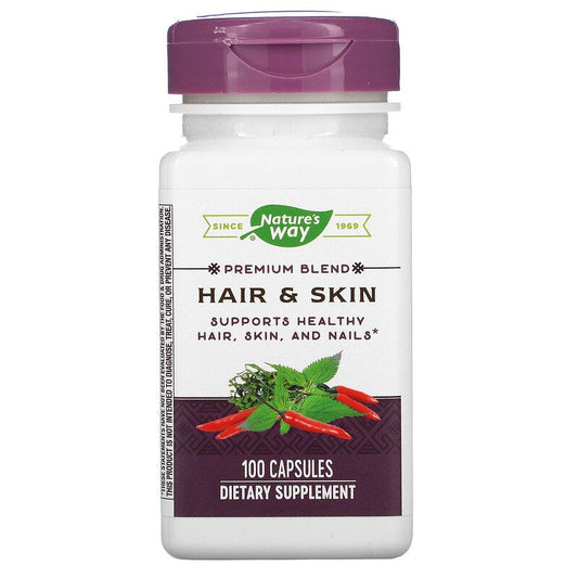 Hair & Skin with MSM and Glucosamine 100 Capsules by Nature's Way