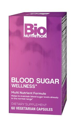 Blood Sugar Wellness 60 Vegetarian Capsules by Bio Nutrition