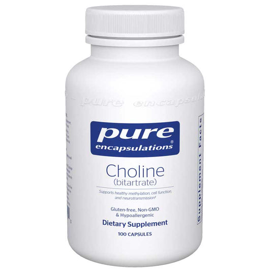 Pure Encapsulations Choline (bitartrate) 100 capsules