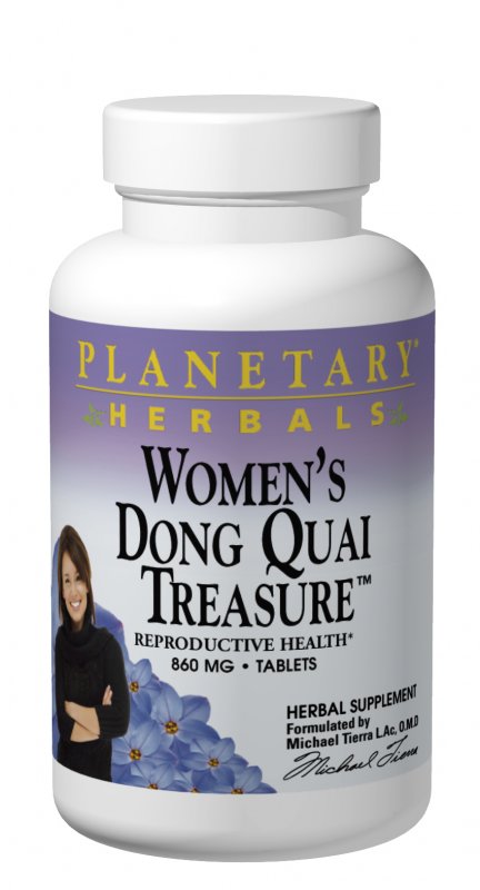 Women's Dong Quai Treasure 60 Tablets by Planetary Herbals