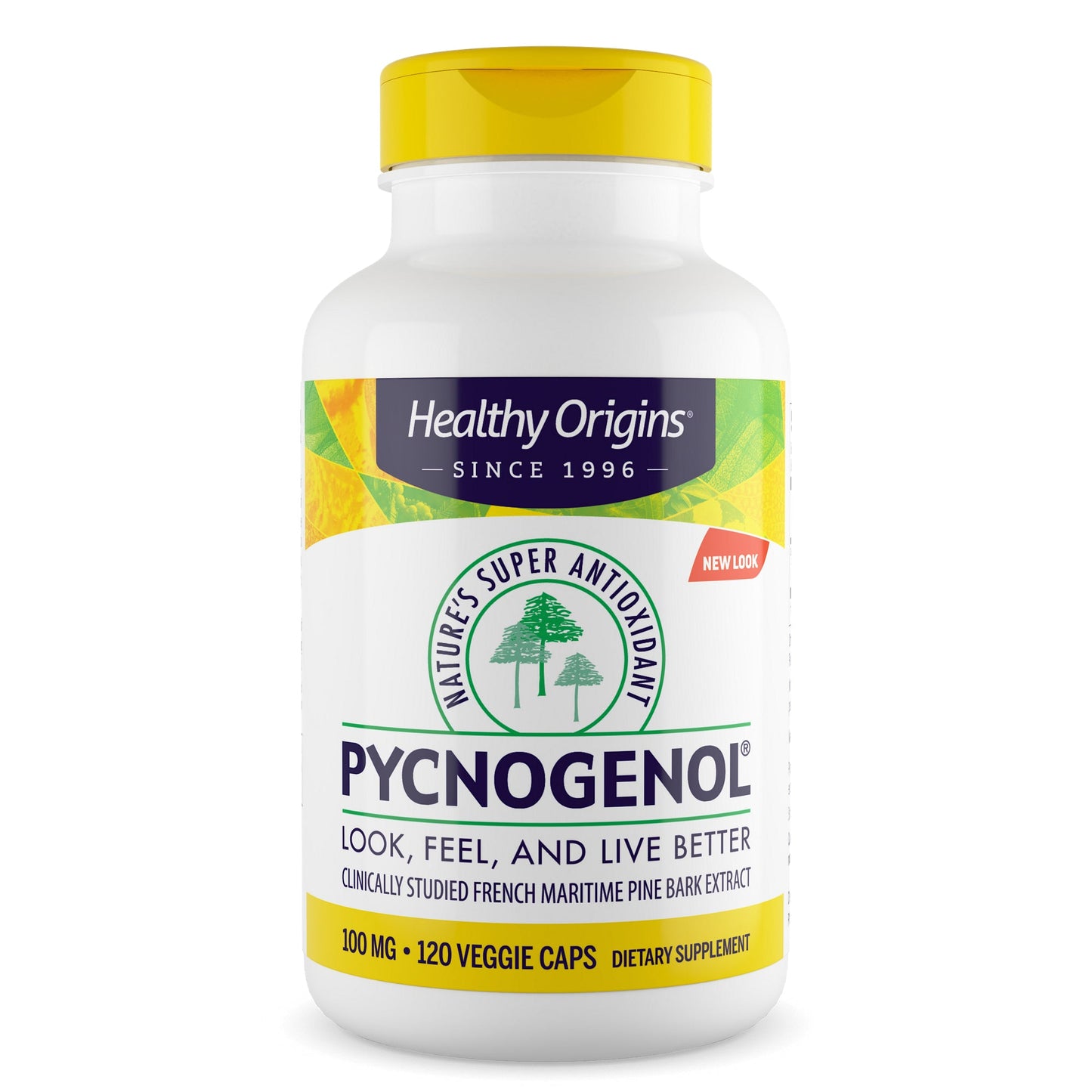 Pycnogenol 100 mg 120 Veggie Caps by Healthy Origins best price