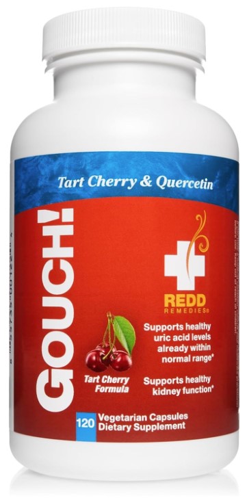 Gouch 120 Vegetarian Capsules by Redd Remedies