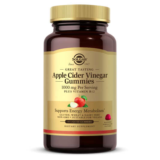 Apple Cider Vinegar 500 mg - 50 Gummies by Solgar