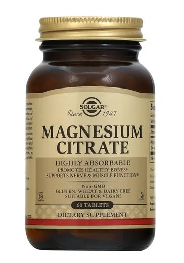 Magnesium Citrate 60 Tablets