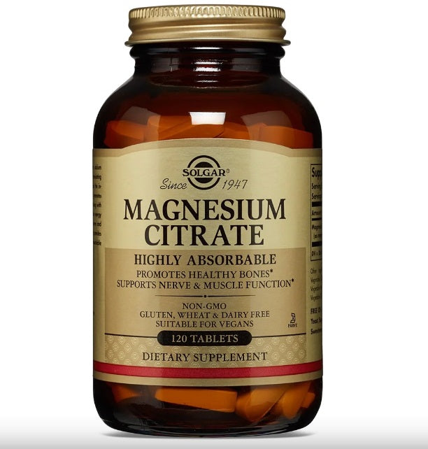 Magnesium Citrate 120 Tablets