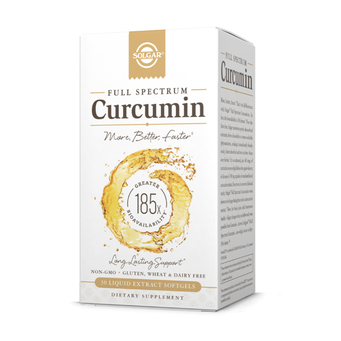 Full Spectrum Curcumin 30 Liquid Extract Softgels