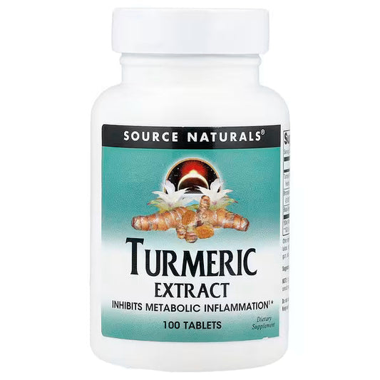 Turmeric Extract 100 Tablets