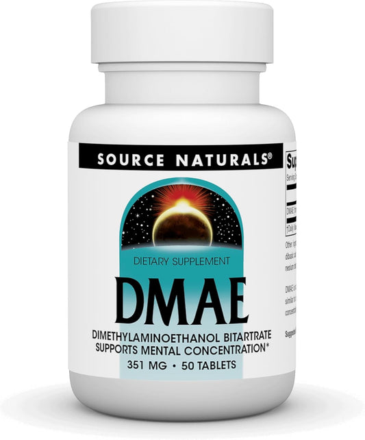 DMAE 50 Tabs by Source Naturals
