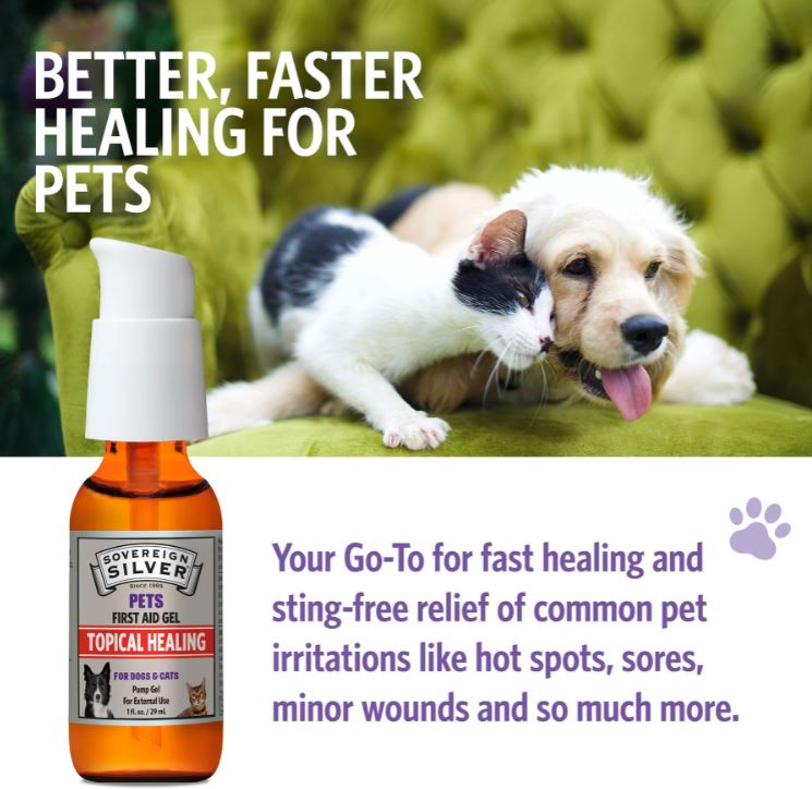 PETS First Aid Gel - Pump - 1 oz