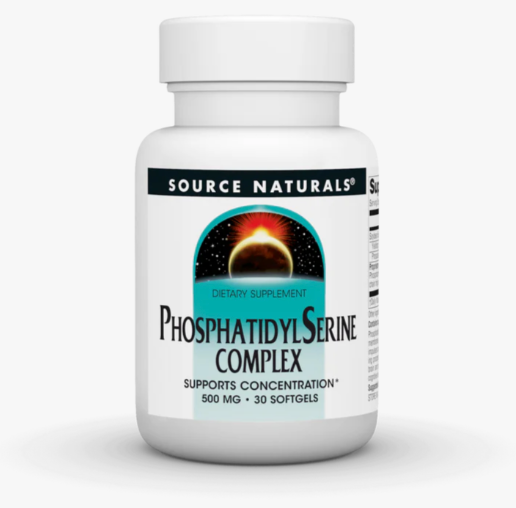 Phosphatidyl Serine Complex 500 mg 30 Softgels by Source Naturals