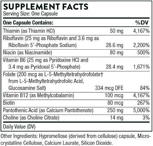 Stress B-Complex, 60 Capsules, by Thorne