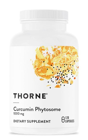 Curcumin Phytosome 1,000 mg, 120 Capsules, NSF certified for sport by Thorne