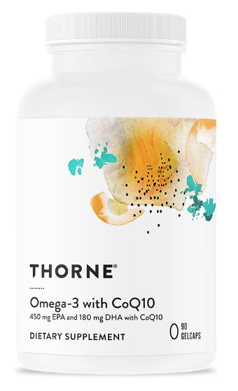 Omega-3 with CoQ10, 90 Gelcaps, by Thorne