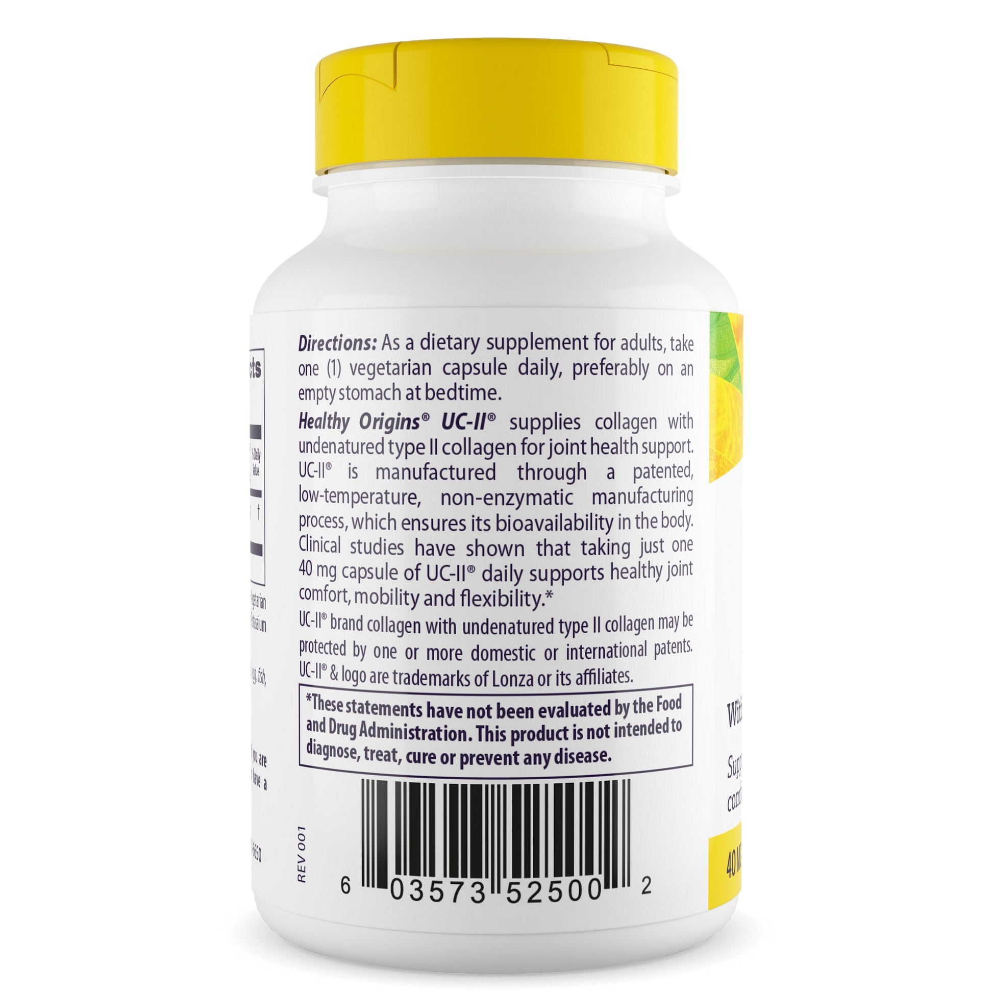 UC-II with Undenatured Type II Collagen 40 mg 60 Veggie Caps by Healthy Origins best price