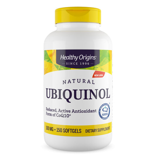 Ubiquinol 100 mg 150 Softgels by Healthy Origins best price