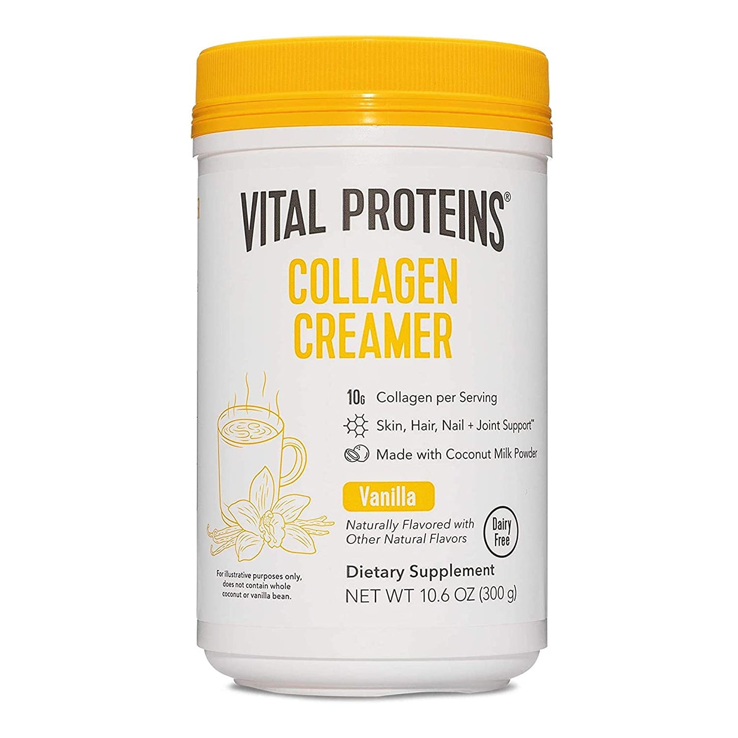 Vital Proteins, Collagen Creamer, Vanilla, 10.6 oz (300 g)