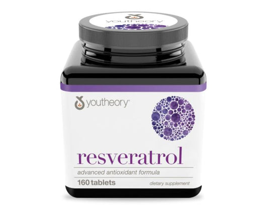 Resveratrol Advanced  - 160 Tablets by youtheory