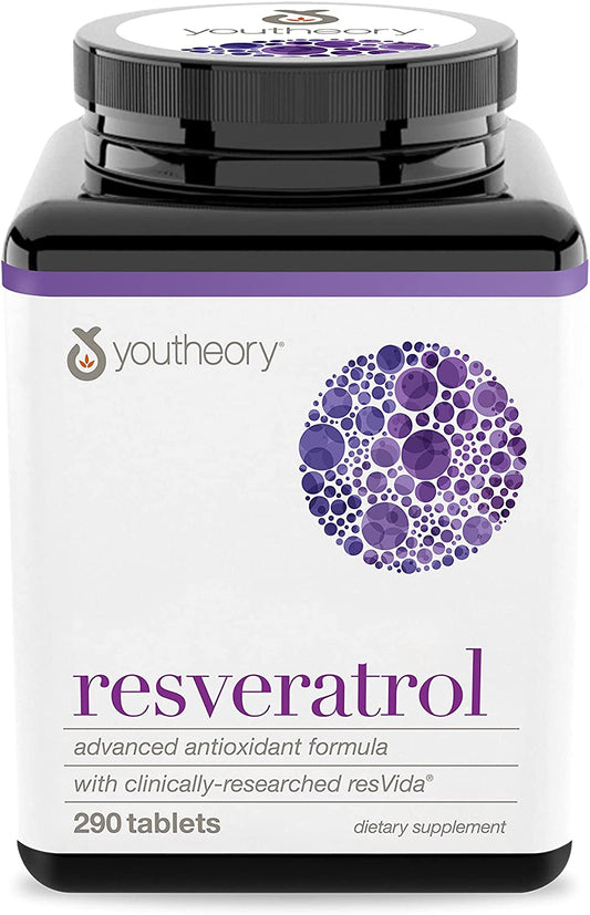 Resveratrol Advanced  - 290 Tablets by youtheory