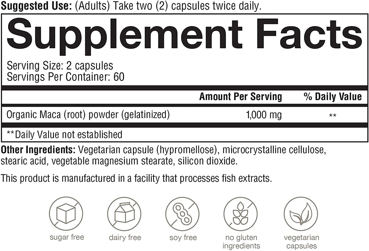 Women's Maca Root - 120 Vegetarian Capsules by youtheory