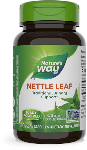 Nettle Leaf, 435 mg, 100 Vegan Capsules by Nature's Way