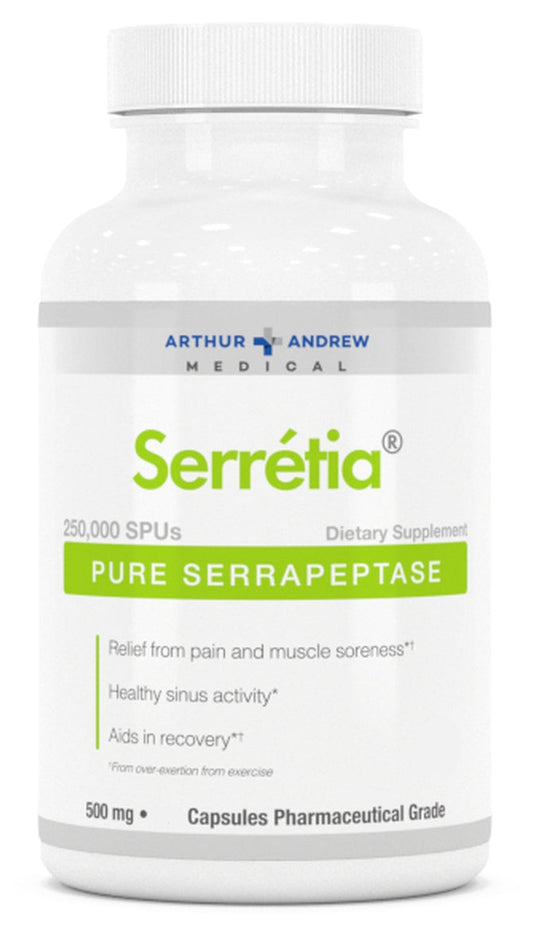 Serretia Pure Serrapeptase 500 mg 90 Capsules