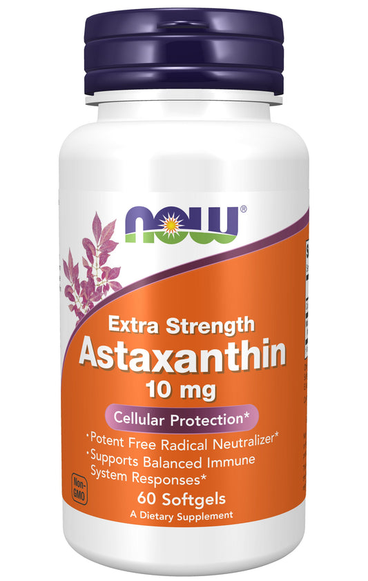 Astaxanthin Extra Strength 10 mg 60 Softgels