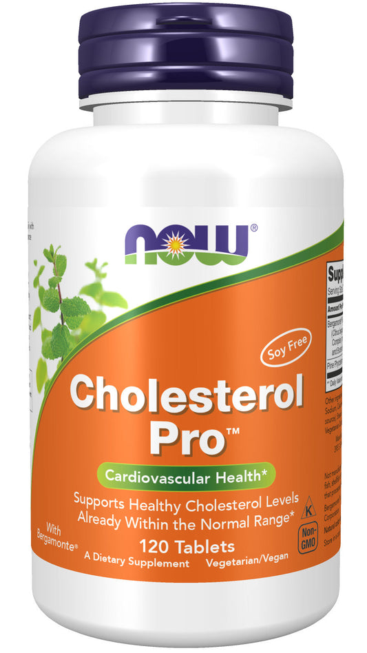 Cholesterol Pro 120 Tablets | By Now Foods - Best Price