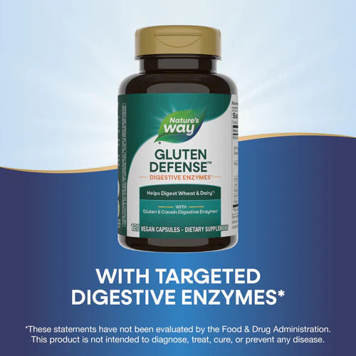 Gluten Defense 120 Veg Capsules by Nature's Way
