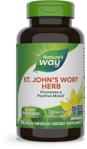St. John's Wort Herb 350 mg 180 Vegetarian Capsules