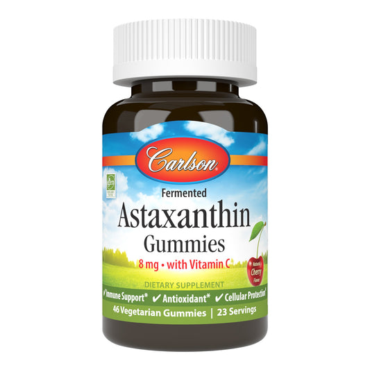 Fermented Astaxanthin with Vitamin C 8 mg 46 Vegetarian Gummies