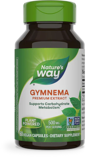 Gymnema Standardized 60 Veg Capsules by Nature's Way