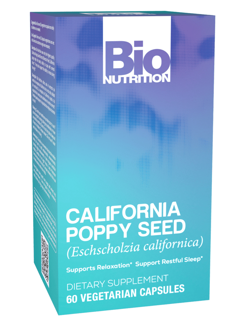 California Poppy Seed 500 mg 60 Vegetarian Capsules