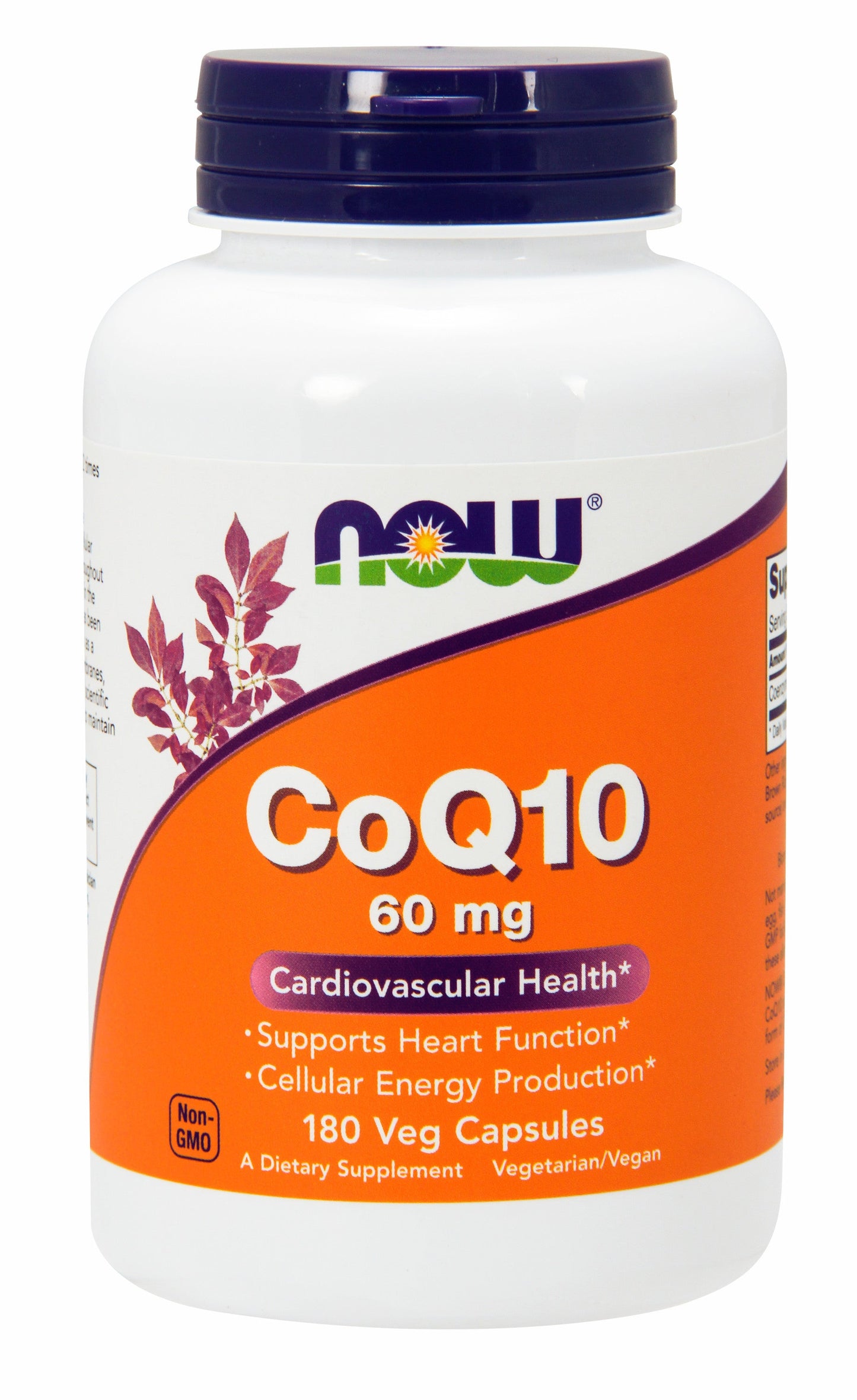 CoQ10 60 mg 180 Veg Capsules