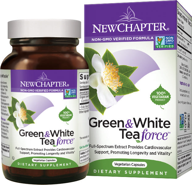 Green & White Tea Force 60 Vegetarian Capsules