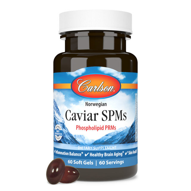 Caviar SPMs 60 Softgels by Carlson Laboratories