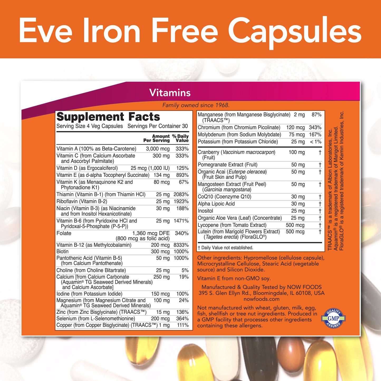 Eve Superior Women's Multi 120 Veg Capsules