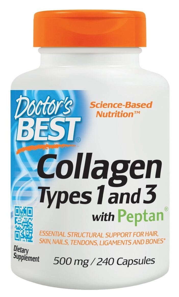 Collagen Types 1 & 3 500 mg 240 Capsules