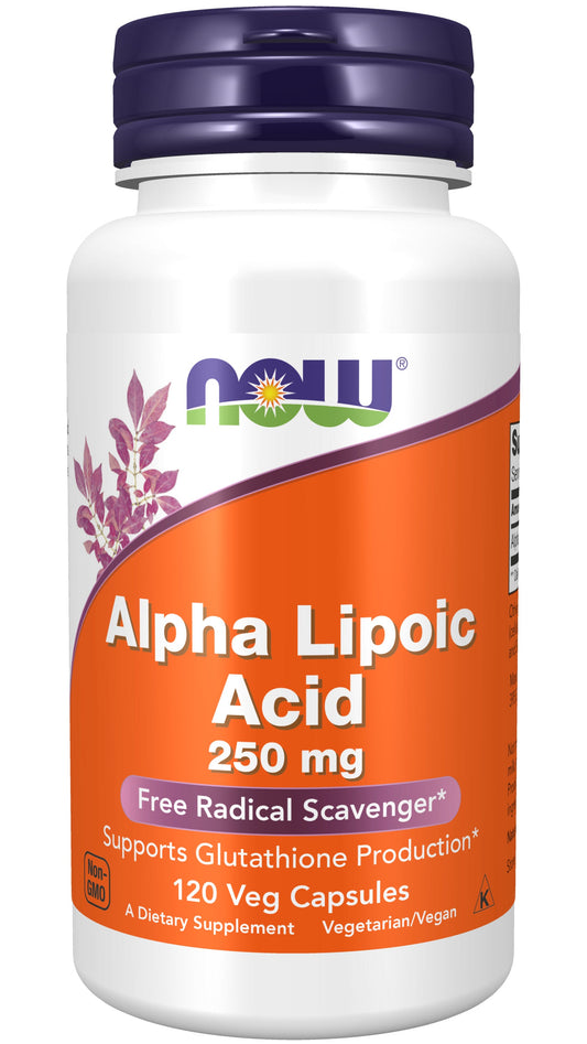 Alpha Lipoic Acid 250 mg 120 Veg Capsules